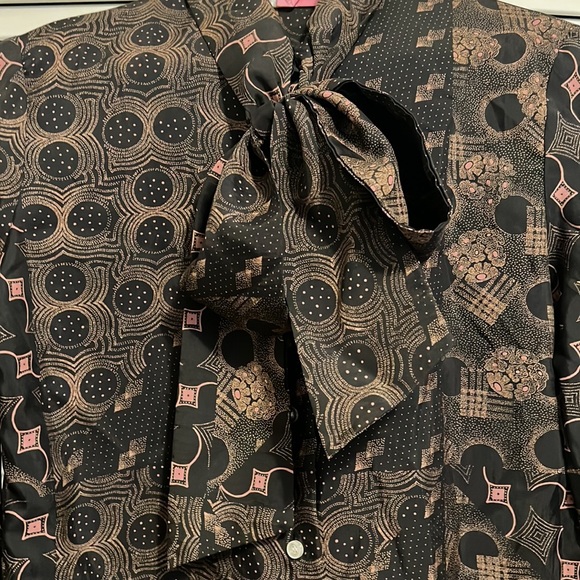 Vintage Jonathan Martin Pussie-Bow blouse - Picture 3 of 8